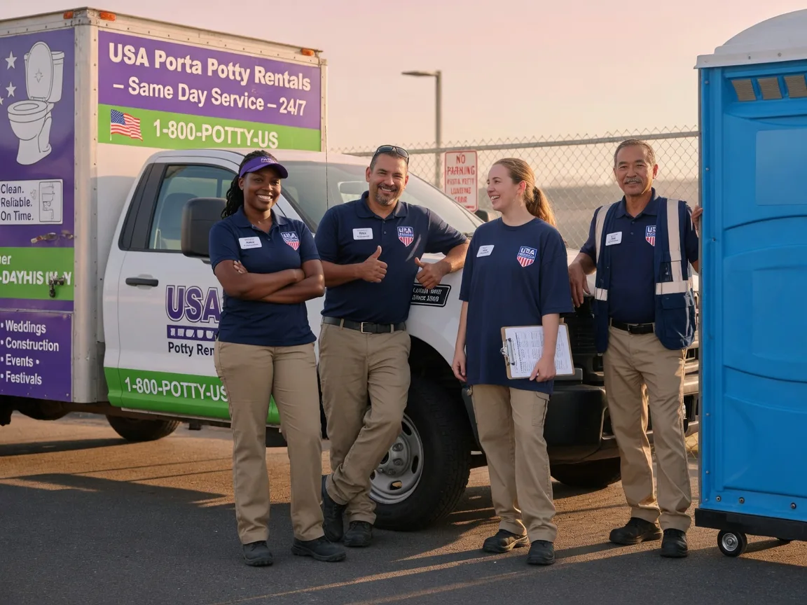 Porta Potty Rental company in Raleigh, MS